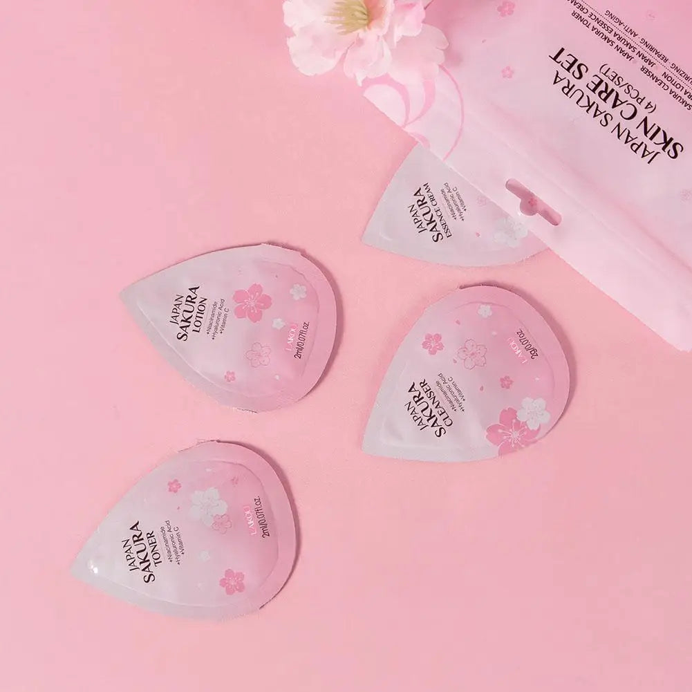 Hydrating Skin Care Set,10pcs Mini Travel Skincare Products,Including Face Wash, Serum, Toner, Lotion,Face Skin Care Routine Kit
