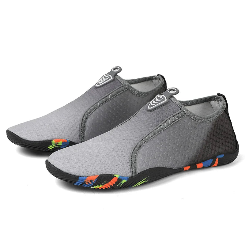 New Unisex Lager Size Unisex Outdoor Aqua Shoes Couples Vacation Beach Barefoot Swimming Shoes Indoor Fitness Gym Shoes35-46#
