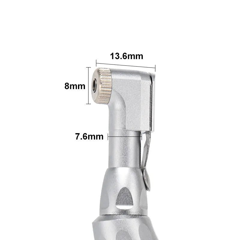 Dental Key Type Slow Low Speed Contra Angle Handpiece Stainless Steel Outer Water Spray 22000 - 27000 RPM Latch Chuck - memorylane shop