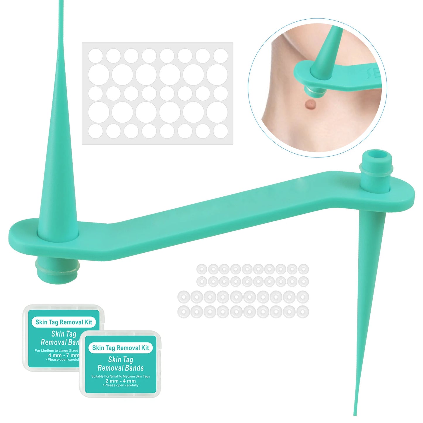 Simple Wart Removal Tool Set Skin Tag Removeal Tool Easy To Clean Skin Care Tool Skin Tag Removal Care Products - memorylane shop