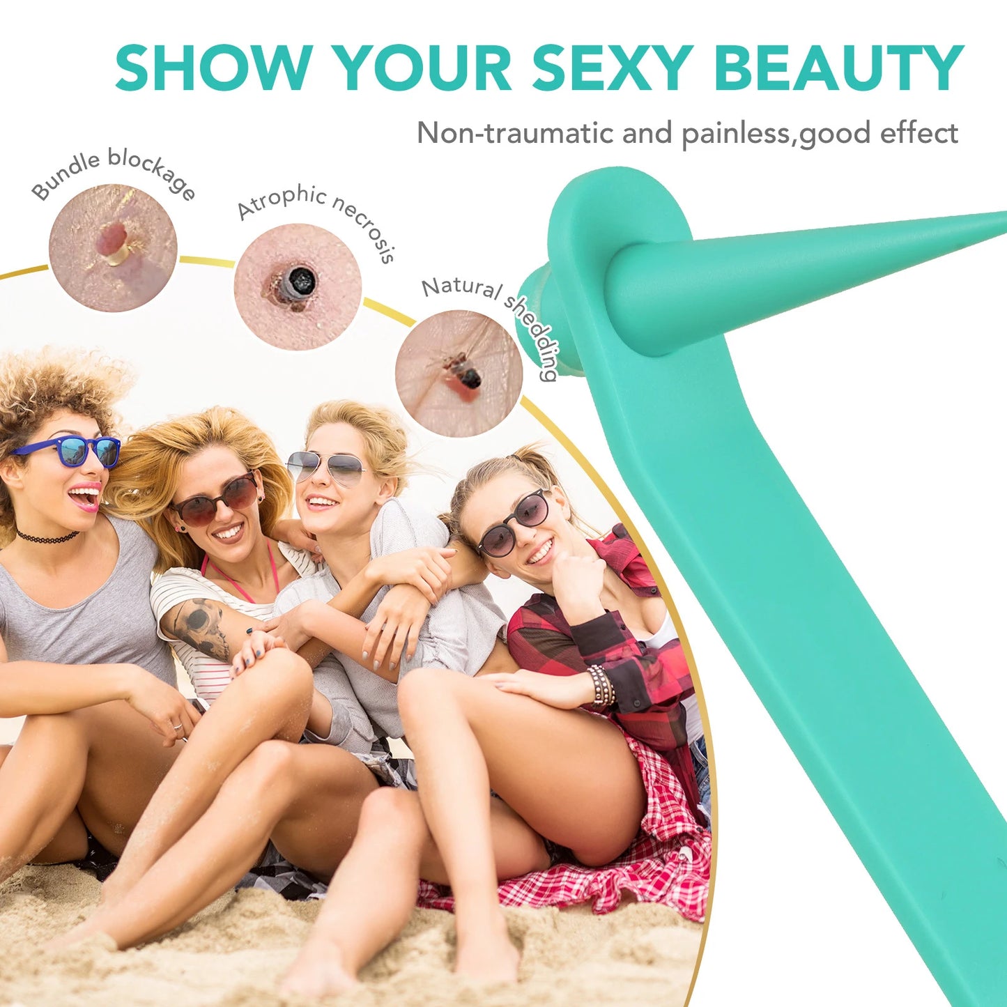 Simple Wart Removal Tool Set Skin Tag Removeal Tool Easy To Clean Skin Care Tool Skin Tag Removal Care Products - memorylane shop