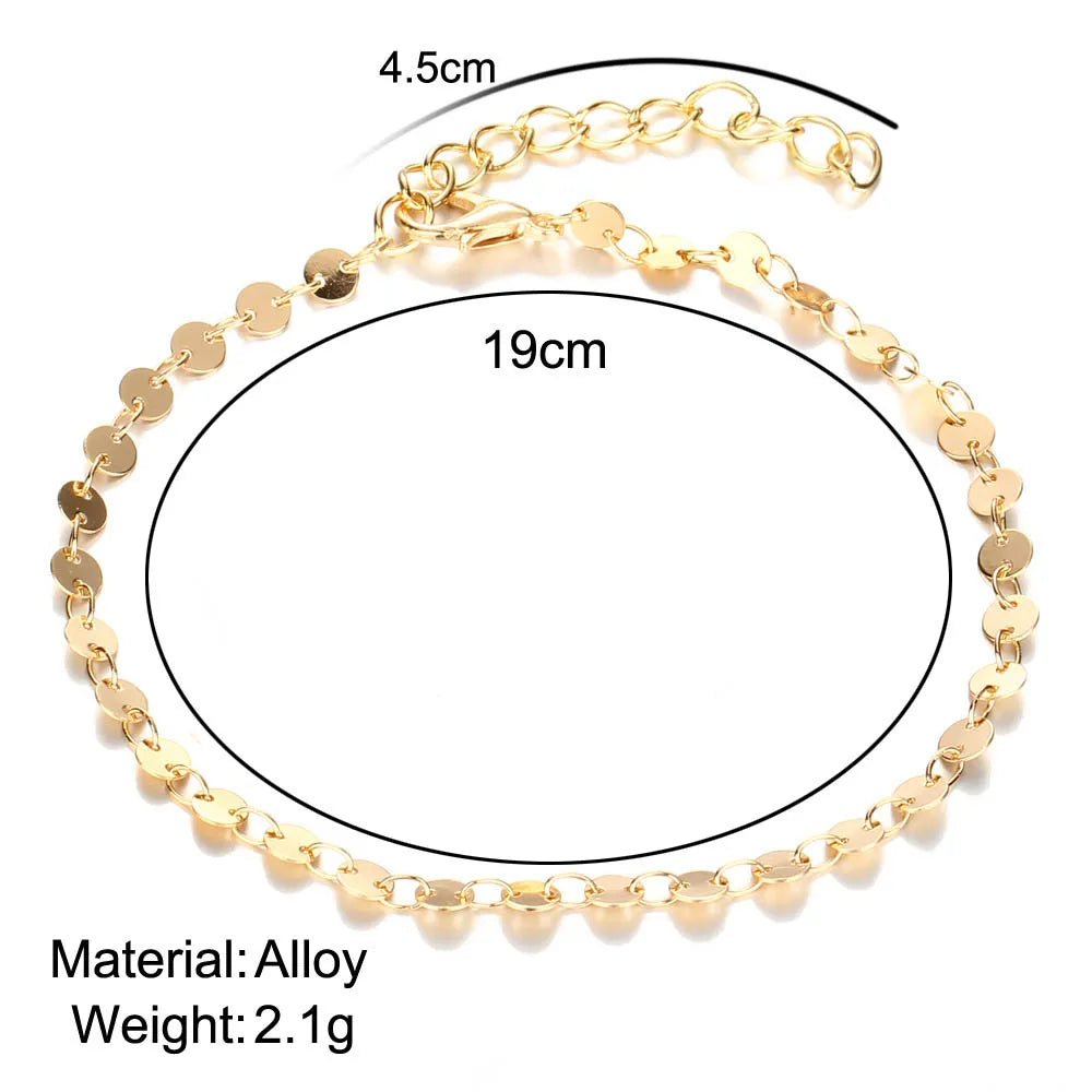 Vintage Turtle Anklets For women Summer Beach Barefoot Crochet Sandals Ankle Bracelets on Foot Wax rope Chain Jewelry - memorylane shop