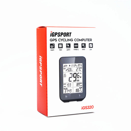 IGPSPORT iGS320 TYPE - C Blu5.0 ANT+ long battery 2.4 inch Outdoor Gps Bike Computer Navigation Tracking Wireless Speedometer - memorylane shop